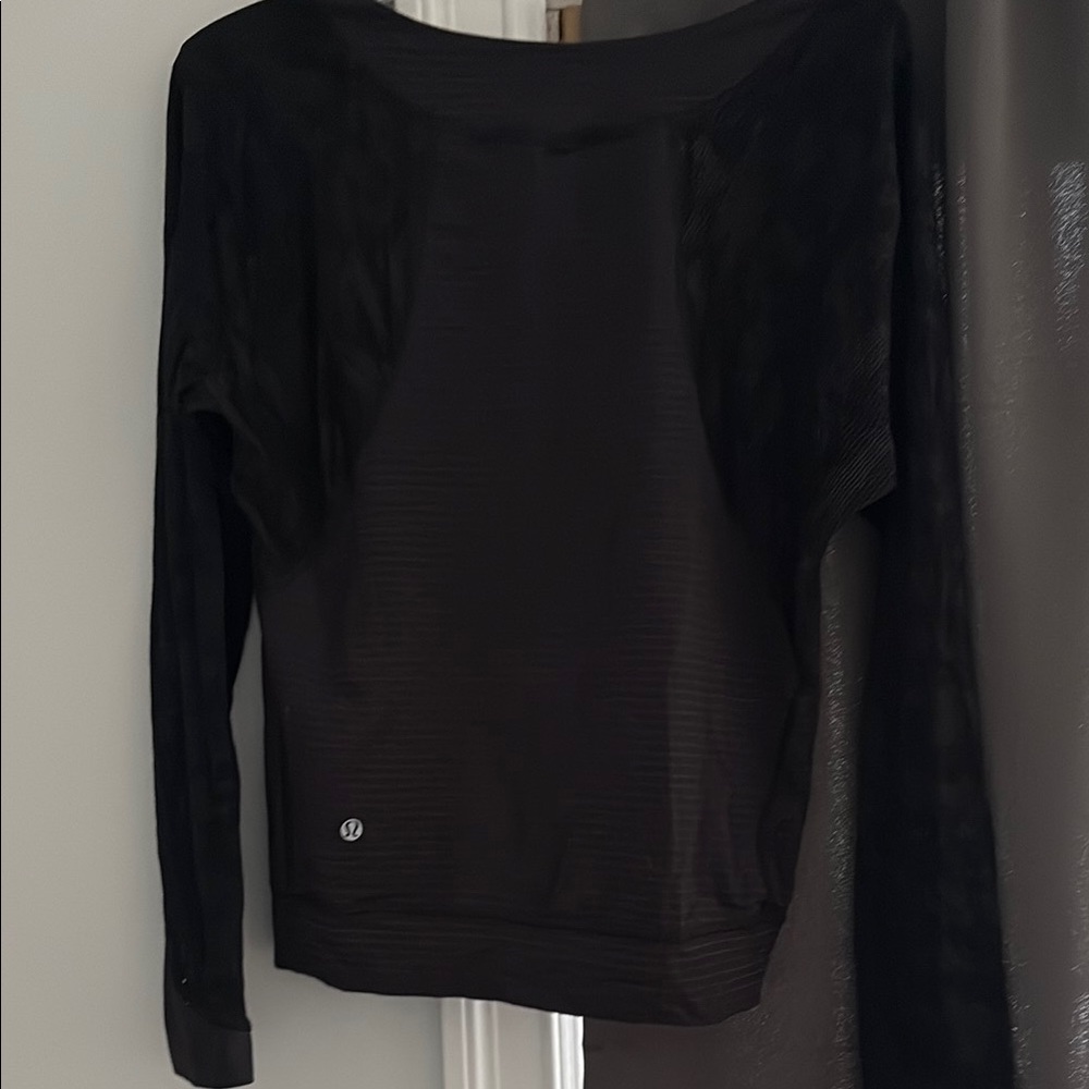 Black Long Sleeve Top